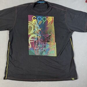 Vintage Limited Edition Coogi Embroidered & Printed T Shirt 5XL Distressed
